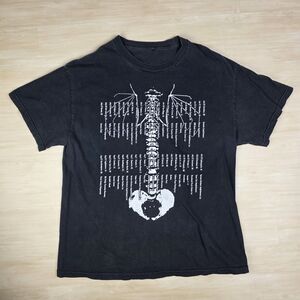 2005 Y2K  The Vans Warped‎ 2005 Shirt Black Graphic Punk Festival Size Medium